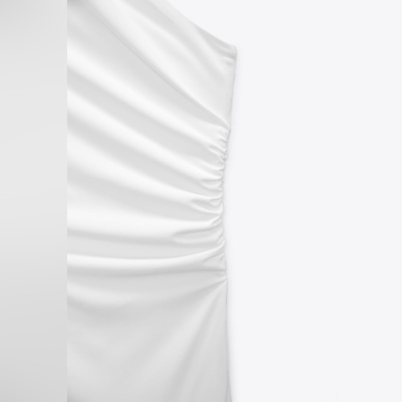 asymmetric midi dress - Picture 6 of 6